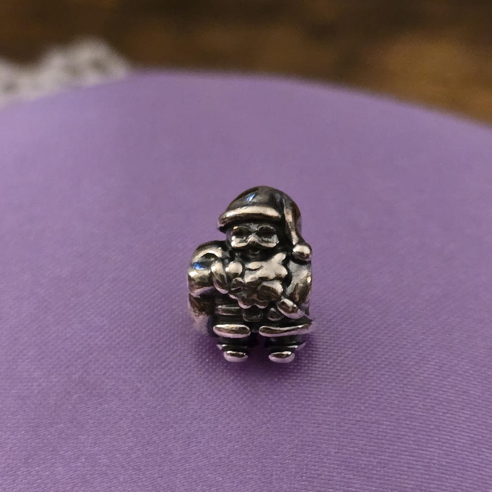 Pandora Silver Santa Claus Charm